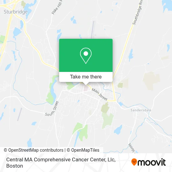 Central MA Comprehensive Cancer Center, Llc map