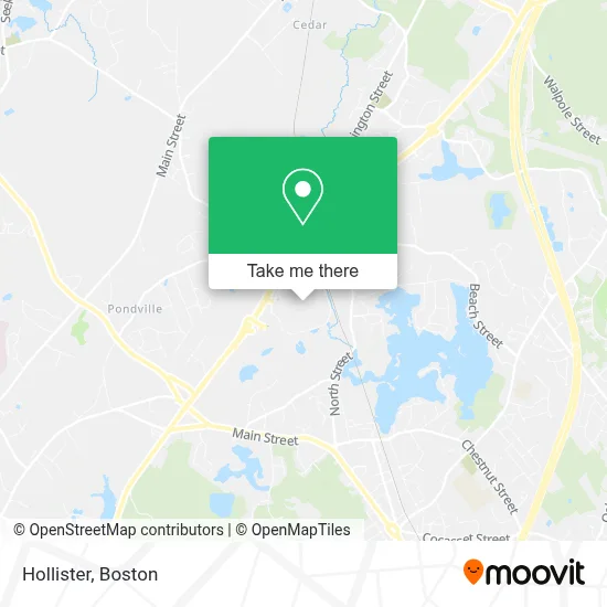 Hollister map