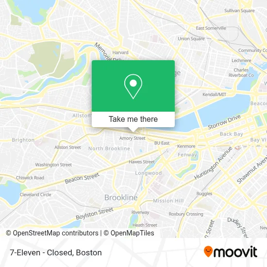 7-Eleven - Closed map
