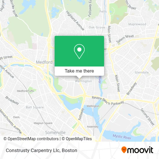 Construsty Carpentry Llc map