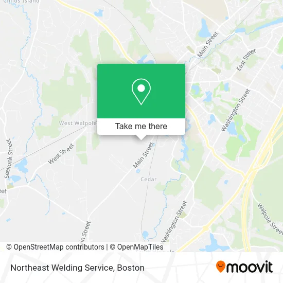 Northeast Welding Service map