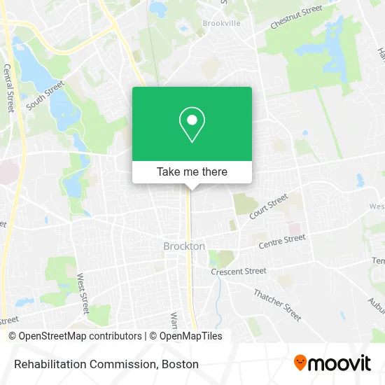 Rehabilitation Commission map