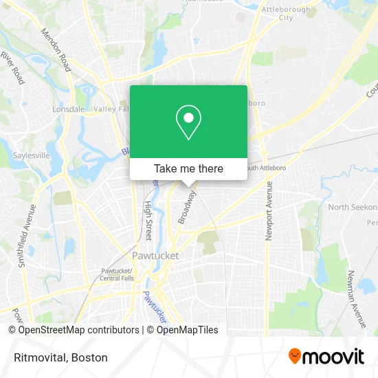 Ritmovital map
