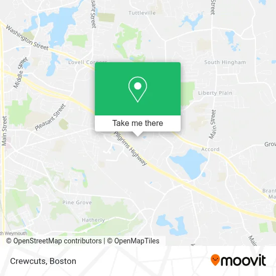 Crewcuts map