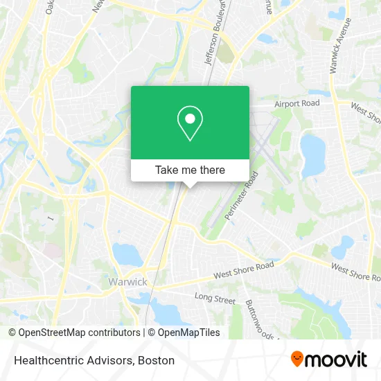 Healthcentric Advisors map