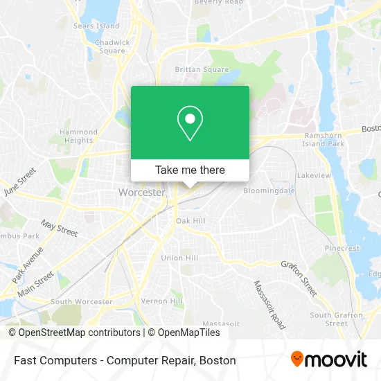Fast Computers - Computer Repair map