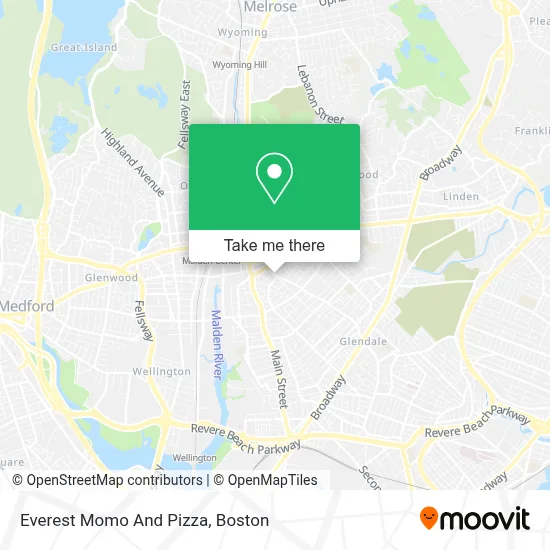 Everest Momo And Pizza map