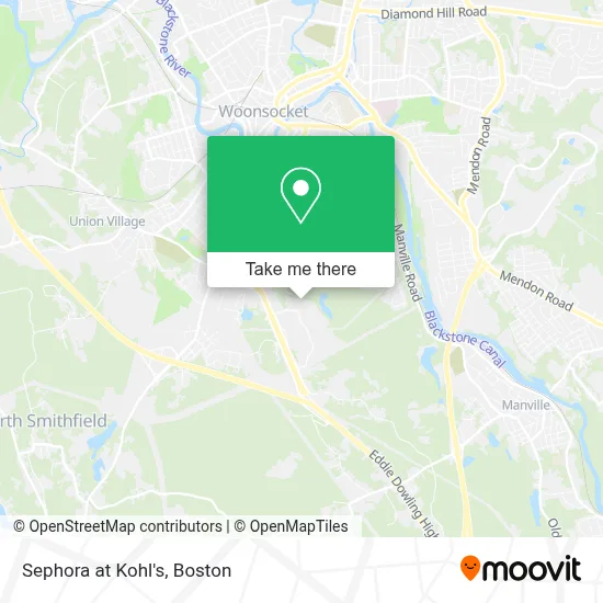 Sephora at Kohl's map