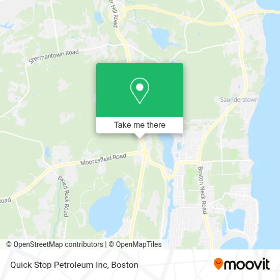 Quick Stop Petroleum Inc map