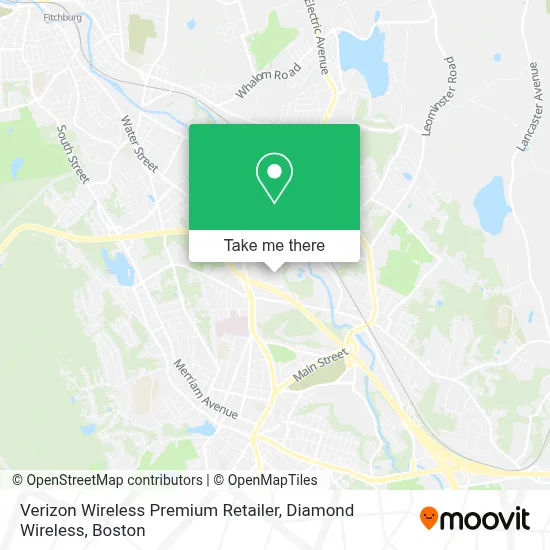 Verizon Wireless Premium Retailer, Diamond Wireless map