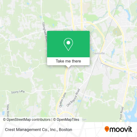 Crest Management Co., Inc. map