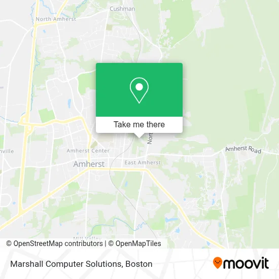 Marshall Computer Solutions map