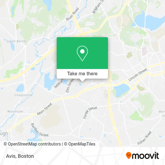 Avis map