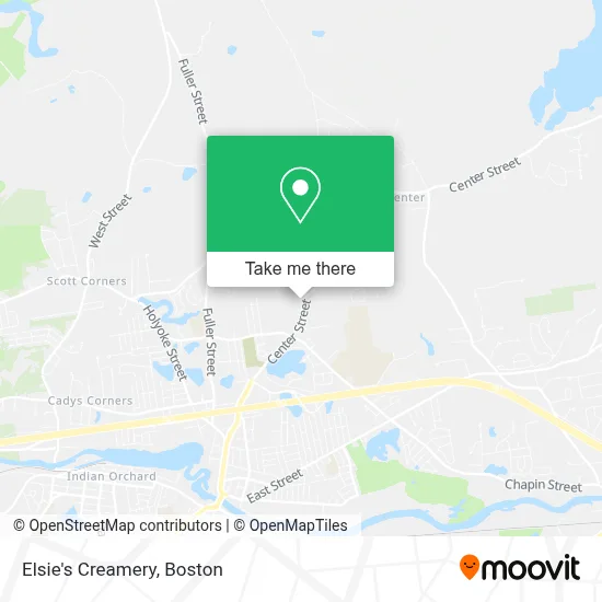Elsie's Creamery map