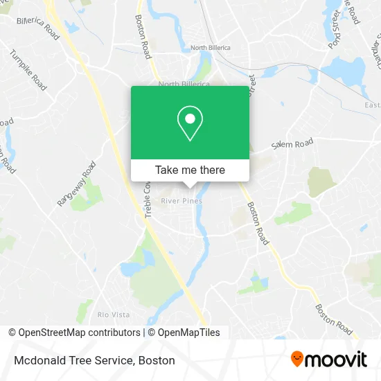 Mcdonald Tree Service map