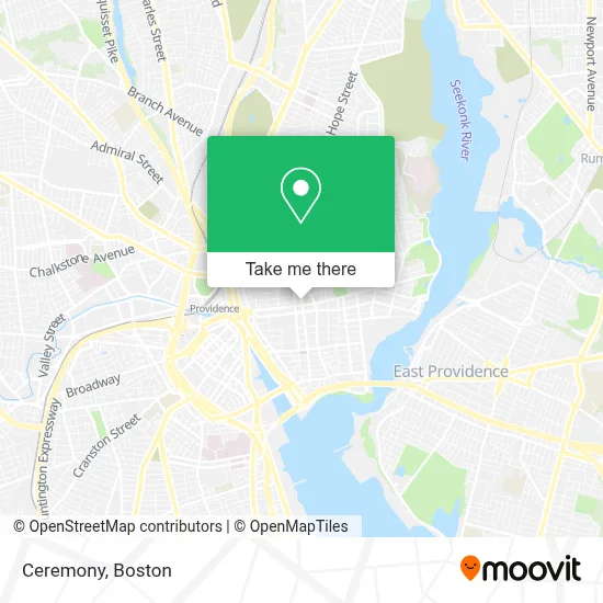 Ceremony map