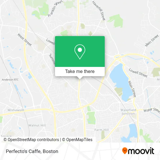 Perfecto's Caffe map