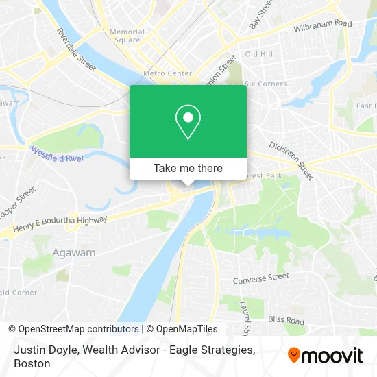 Justin Doyle, Wealth Advisor - Eagle Strategies map