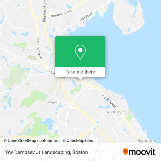 Gw Dempsey Jr Landscaping map