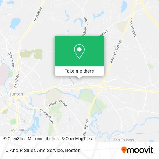 J And R Sales And Service map