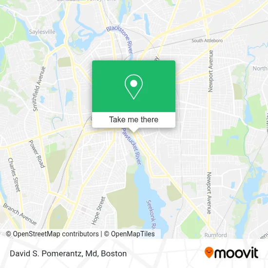 David S. Pomerantz, Md map