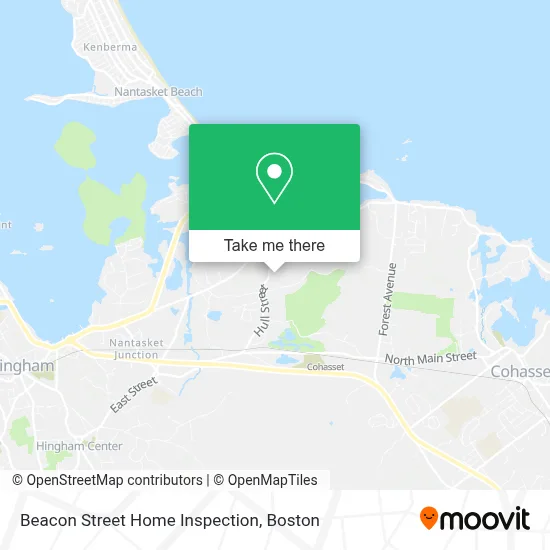 Beacon Street Home Inspection map