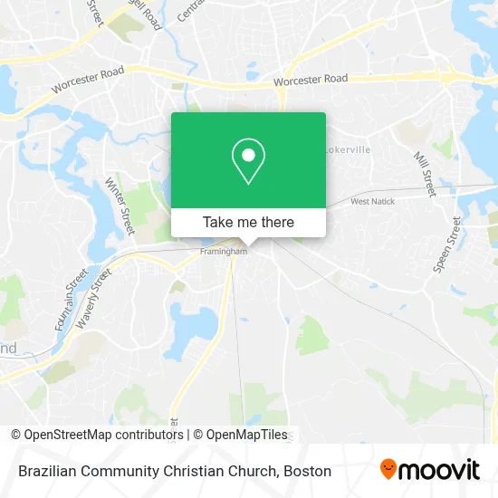 Brazilian Community Christian Church map