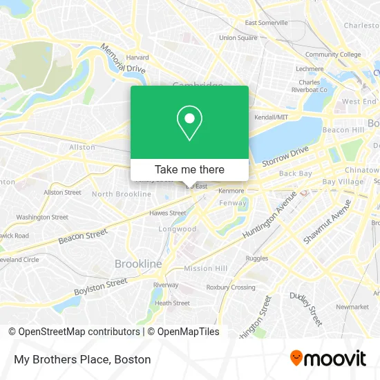 My Brothers Place map