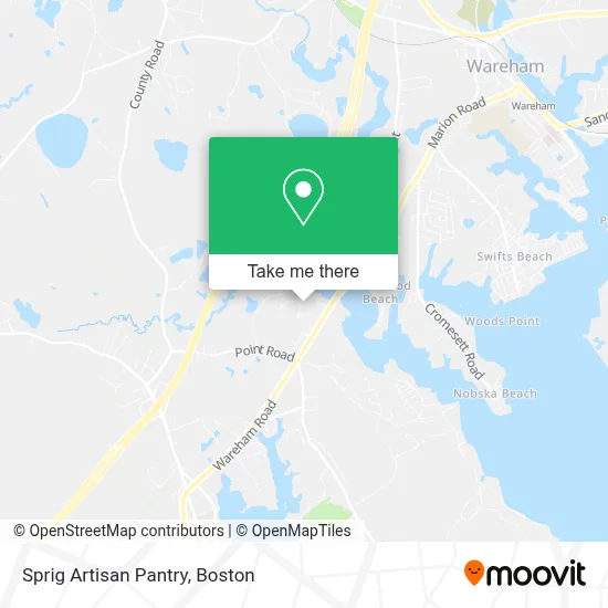 Sprig Artisan Pantry map