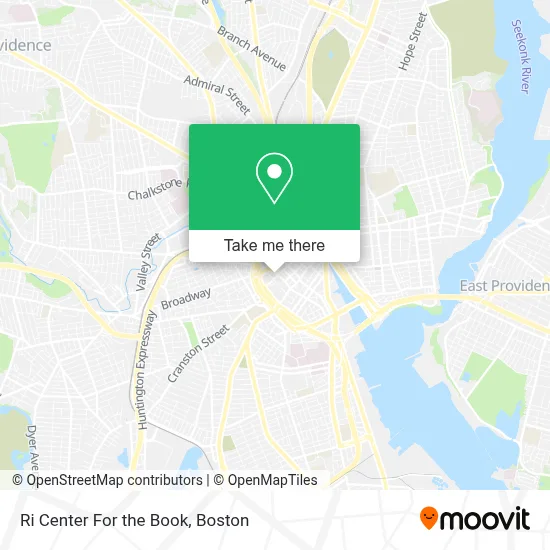 Ri Center For the Book map