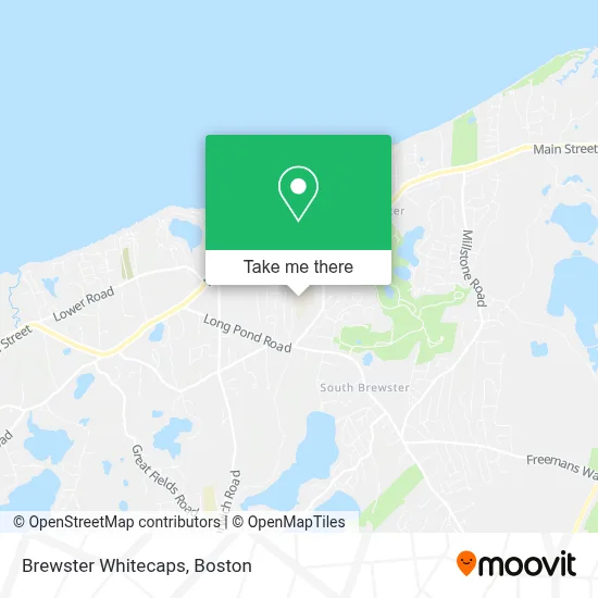 Brewster Whitecaps map