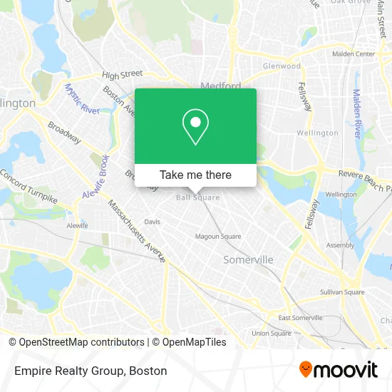 Empire Realty Group map