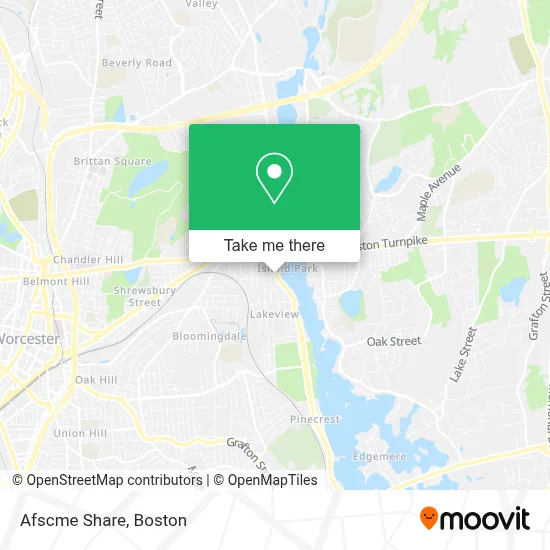 Afscme Share map