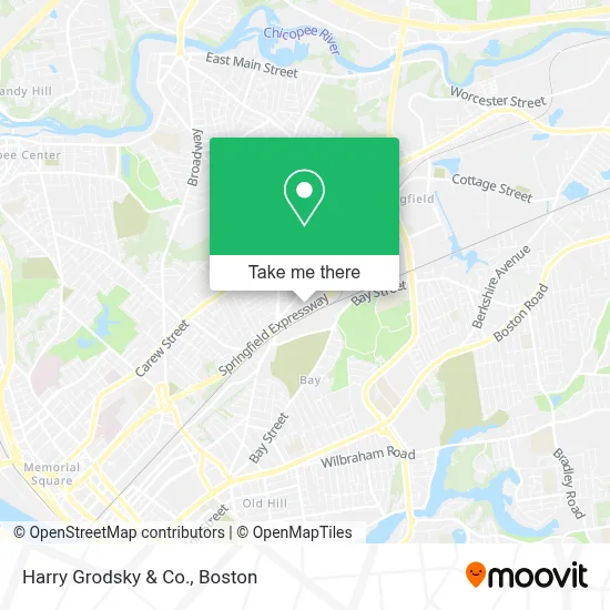 Harry Grodsky & Co. map