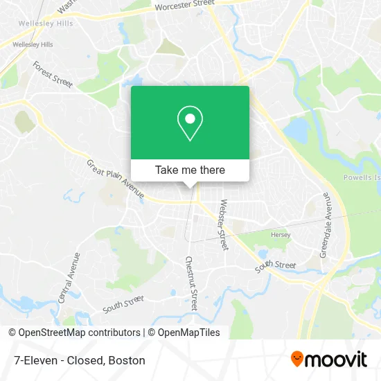 7-Eleven - Closed map