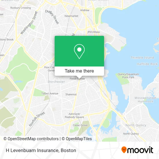 H Levenbuam Insurance map