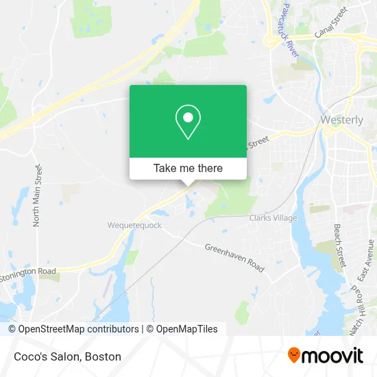 Coco's Salon map