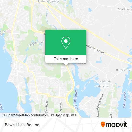 Bewell Usa map