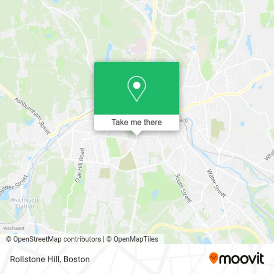 Rollstone Hill map
