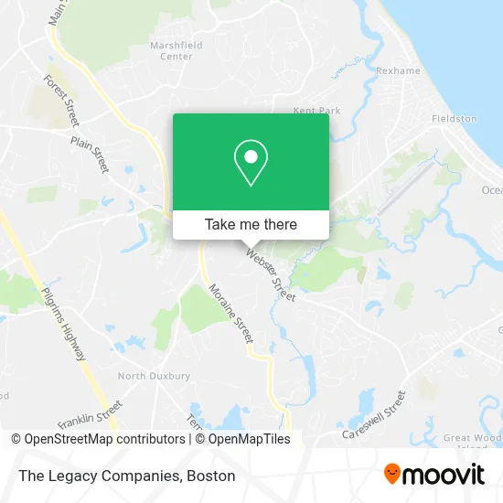 The Legacy Companies map