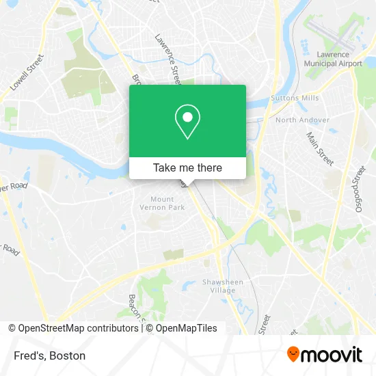 Fred's map