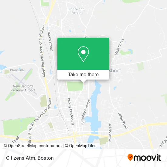 Citizens Atm map