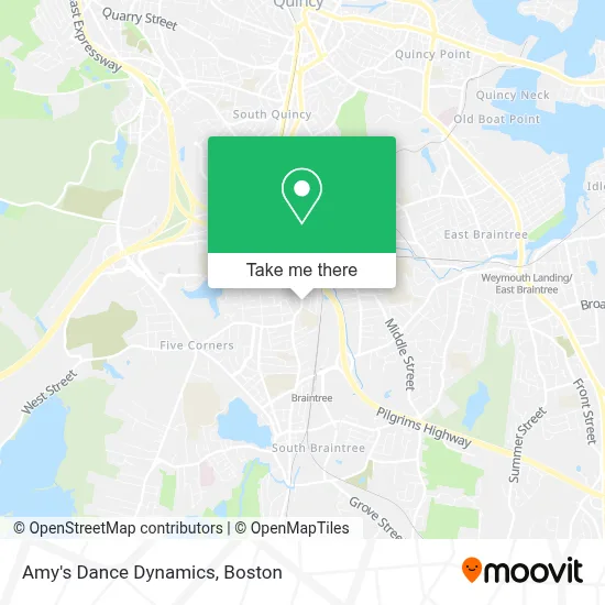 Amy's Dance Dynamics map