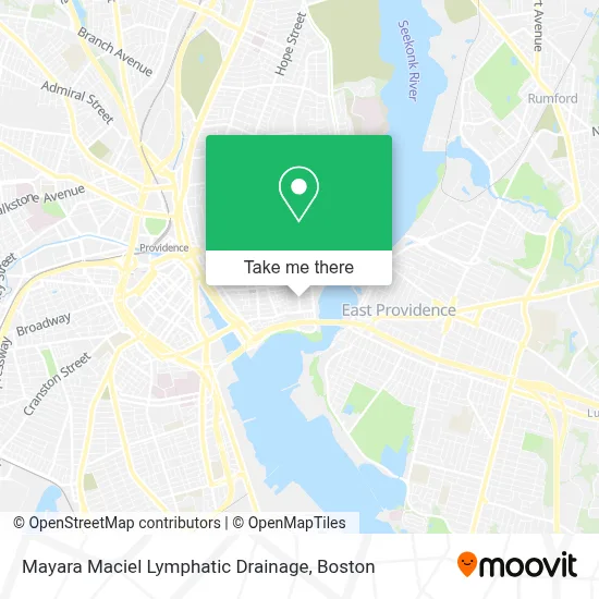 Mayara Maciel Lymphatic Drainage map