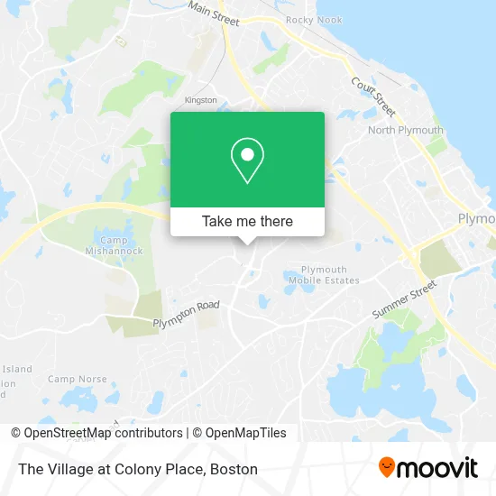 The Village at Colony Place map