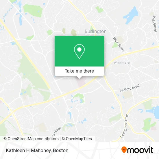 Kathleen H Mahoney map