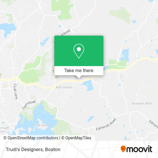 Trudi's Designers map