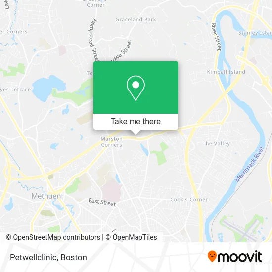 Petwellclinic map