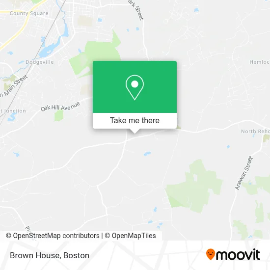 Brown House map