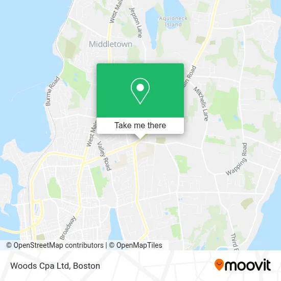 Woods Cpa Ltd map